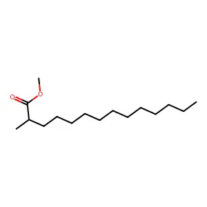 Methyl 2-methyltetradecanoate structure