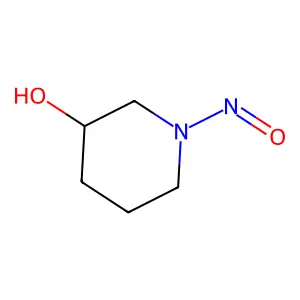 N-Nitroso-3-hydroxypiperidine structure
