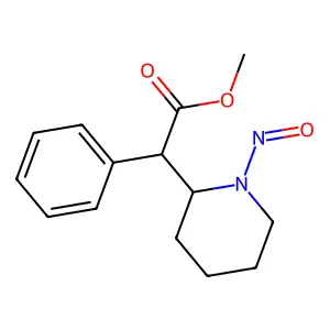 N-Nitrosomethylphenidate structure
