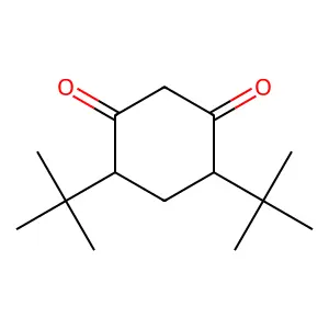 1,3-Cyclohexanedione, 4,6-di-t-butyl- structure