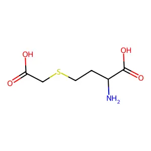 DL-HOMOCYSTEINE, S-(CARBOXYMETHYL)- structure