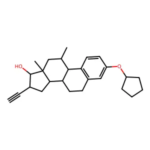 Compound C26H34O2 structure