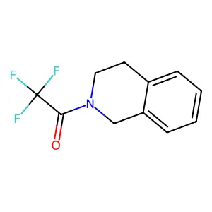 1-(3,4-dihydro-1H-isoquinolin-2-yl)-2,2,2-trifluoroethanone structure