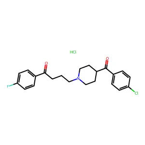 Cloroperone hydrochloride structure
