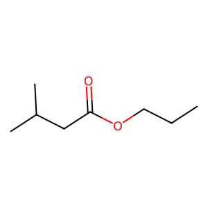 PROPYL ISOVALERATE structure