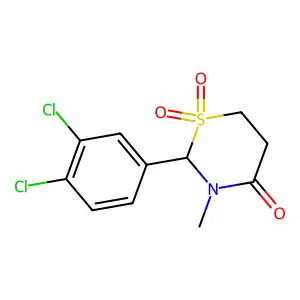 Dichlormezanone structure