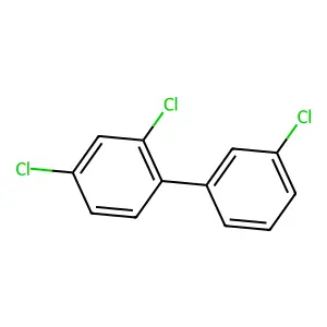 Compound C12H7Cl3 structure
