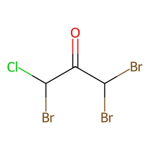 1,1,3-Tribromo-3-chloroacetone structure