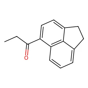 1-(1,2-dihydroacenaphthylen-5-yl)propan-1-one structure