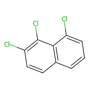 1,2,8-Trichloronaphthalene structure