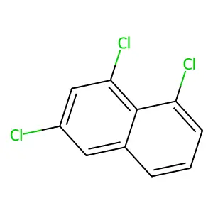 1,3,8-Trichloronaphthalene structure