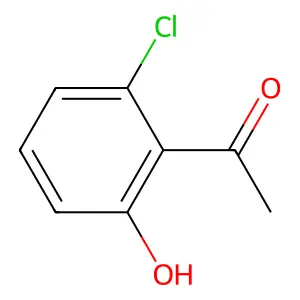 1-(2-Chloro-6-hydroxyphenyl)ethan-1-one structure