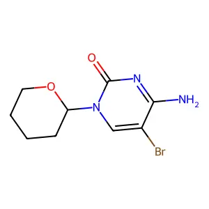 Compound C9H12BrN3O2 structure