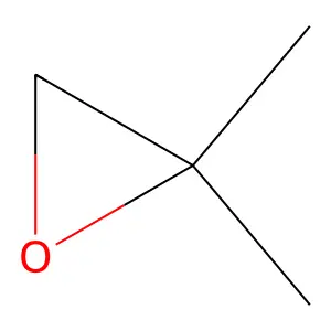 Isobutylene oxide structure