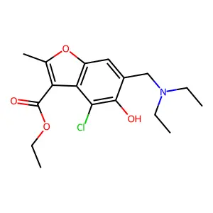 Compound C17H22ClNO4 structure