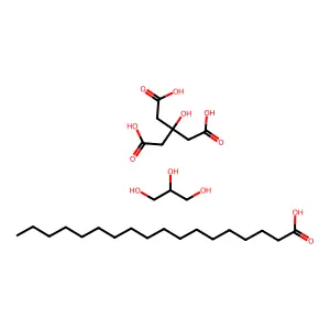 Monostearin citrate structure