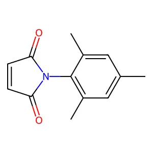 1-(2,4,6-trimethylphenyl)pyrrole-2,5-dione structure