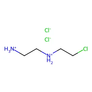 1,2-Ethanediamine, N-(2-chloroethyl)-, dihydrochloride structure