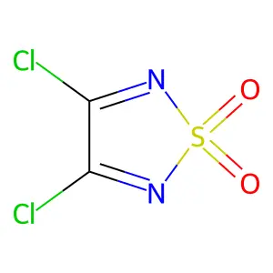 1,2,5-Thiadiazole, 3,4-dichloro-, 1,1-dioxide structure