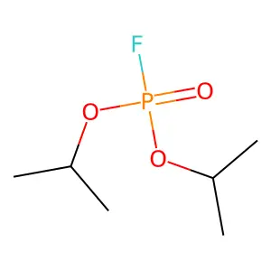 diisopropyl fluorophosphate structure