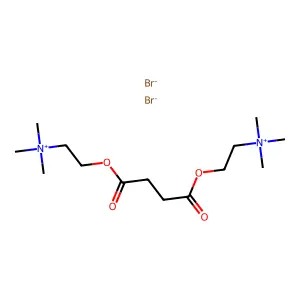 Suxamethonium bromide structure