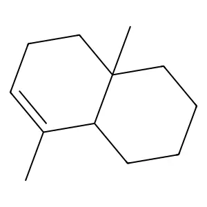 1,2,3,4,4a,5,6,8a-Octahydro-4a,8-dimethylnaphthalene structure