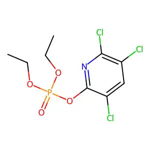 Chlorpyrifos oxon structure