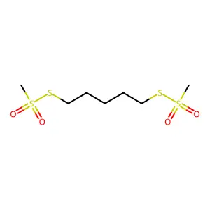 Compound C7H16O4S4 structure