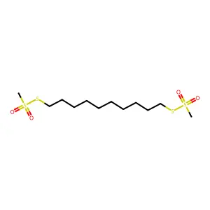 1,10-Decadiyl Bismethanethiosulfonate structure