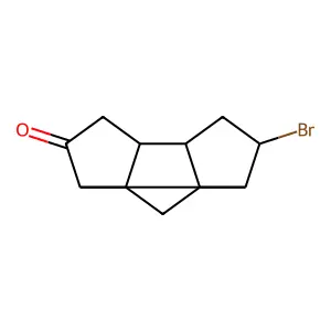 11-bromotetracyclo[6.3.0.02,6.05,9]undecan-3-one structure