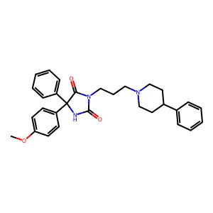 Compound C30H33N3O3 structure