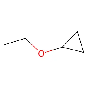 Ethoxycyclopropane structure