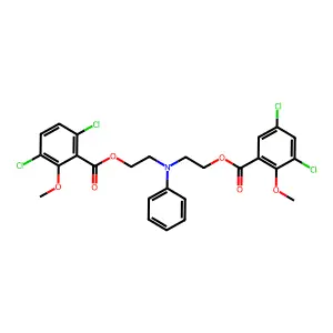Compound C26H23Cl4NO6 structure