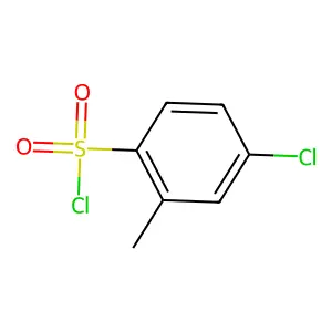 4-Chloro-2-methylbenzene-1-sulfonyl chloride structure