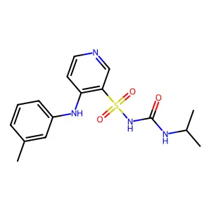 Torasemide structure