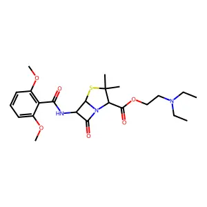 Tameticillin structure