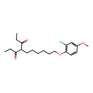 Compound C20H29ClO4 structure