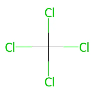 CARBON TETRACHLORIDE structure