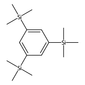 1,3,5-Tris(trimethylsilyl)benzene structure