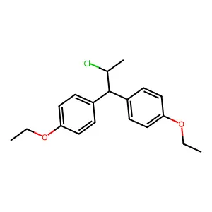 1-[2-chloro-1-(4-ethoxyphenyl)propyl]-4-ethoxybenzene structure