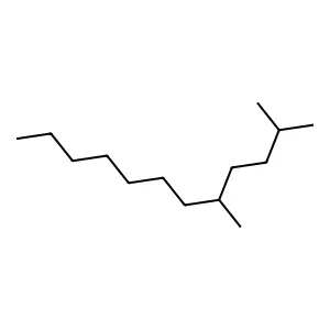 Compound C14H30 structure