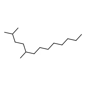 Compound C15H32 structure
