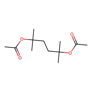 1,1,4,4-Tetramethylbutane-1,4-diyl diacetate structure