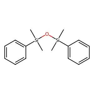 1,1,3,3-Tetramethyl-1,3-diphenyldisiloxane structure