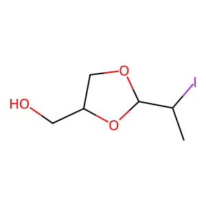 Iodinated glycerol structure