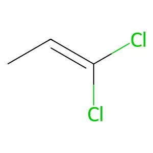 1,1-DICHLOROPROPENE structure