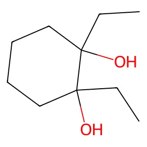 1,2-Diethyl-1,2-cyclohexanediol structure