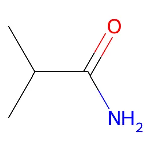 Isobutyramide structure