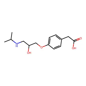 Metoprolol acid structure