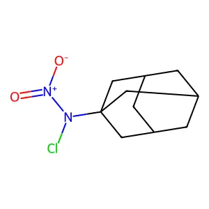 1-(Chloronitroamino)adamantane structure
